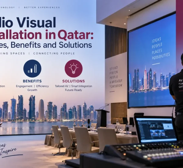 Audio visual installation Qatar