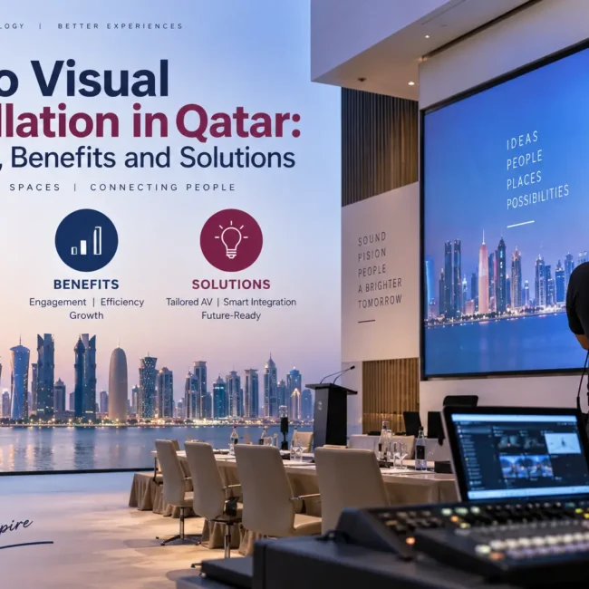 Audio visual installation Qatar